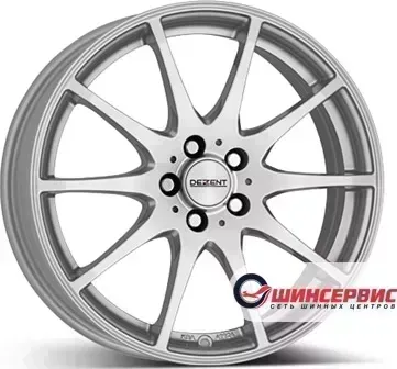 Диск автомобильный Dezent TI TI R16 / 6.5J PCD 5x114.3 ET 48.00 ЦО 71.60