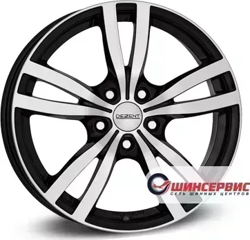 Диск автомобильный Dezent TC dark TC R15 / 6.0J PCD 5x100 ET 38.00 ЦО 57.10