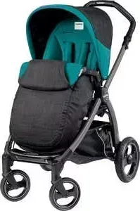 Коляска прогулочная PEG-PEREGO Book Plus Pop Up (аквамарин) с шасси Book Plus S Jet