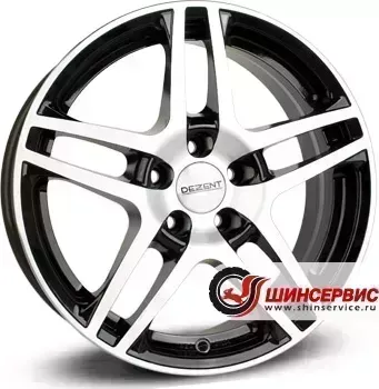 Диск автомобильный Dezent RB dark RB R17 / 7.0J PCD 5x112 ET 38.00 ЦО 70.10