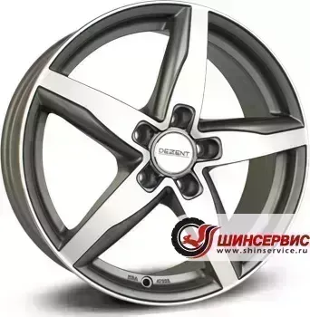 Диск автомобильный Dezent RF dark RF R16 / 7.0J PCD 5x108 ET 43.00 ЦО 70.10