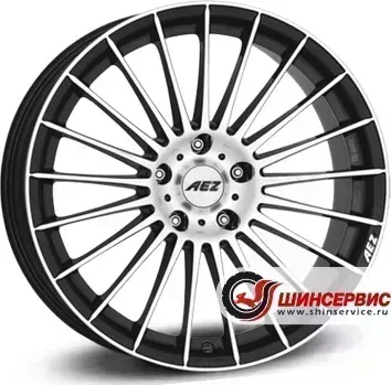 Диск автомобильный AEZ Valencia dark R18 / 8.0J PCD 5x108 ET 45.00 ЦО 70.10