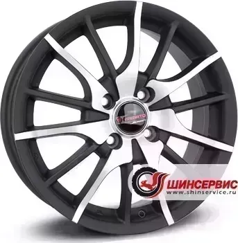 Диск автомобильный Yamato Nakamura R15 / 6.0J PCD 5x100 ET 38.00 ЦО 57.10