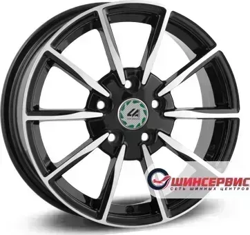 Диск автомобильный Top Driver S-series TY16-S R16 / 6.5J PCD 5x114.3 ET 45.00 ЦО 60.10
