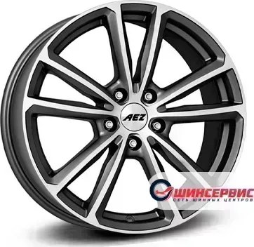 Диск автомобильный AEZ Tioga titan R17 / 7.0J PCD 5x108 ET 48.00 ЦО 70.10