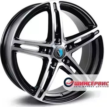 Диск автомобильный Venti 1718 R17 / 7.0J PCD 5x112 ET 42.00 ЦО 66.60