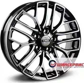 Диск автомобильный NEO 781 R17 / 6.5J PCD 4x100.00 ET 48.00 ЦО 54.10