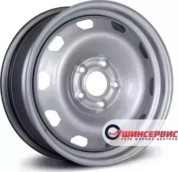 Диск автомобильный ТЗСК Renault Duster R16 / 6.5J PCD 5x114.30 ET 50.00 ЦО 66.10