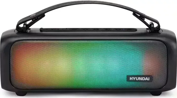 Портативная колонка Hyundai H-PS1020 черный 16W 2.0 BT 10м 1500mAh