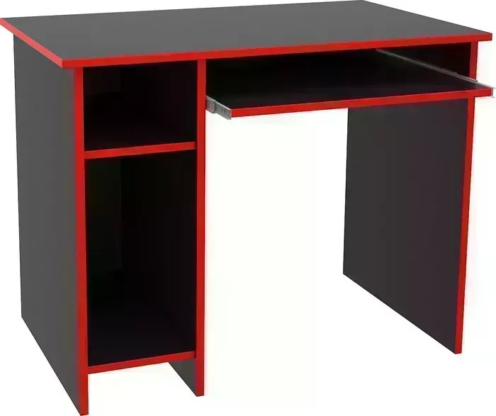 Стол письменный МДК Black Красный (BL - СТК1К)