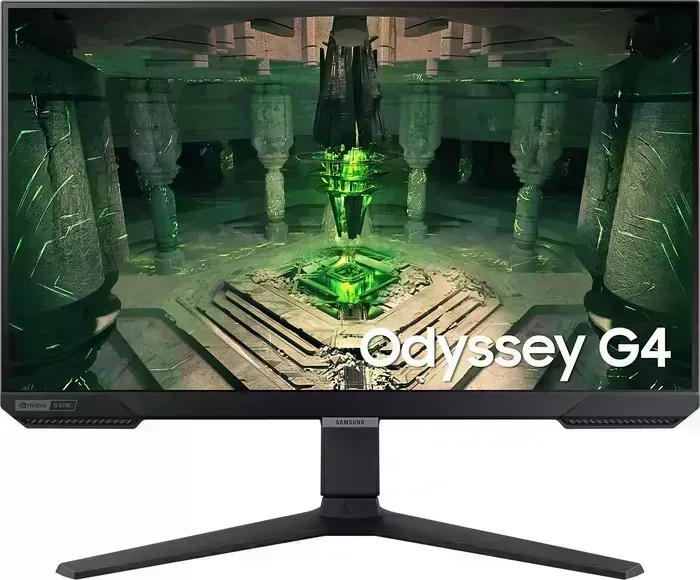 Монитор Samsung 27" Odyssey G4 S27BG400EI черный IPS 16:9 HDMI полуматовая HAS Piv 400cd 178/178 1920x1080 FreeSync Premium (LS27BG400EIXCI)
