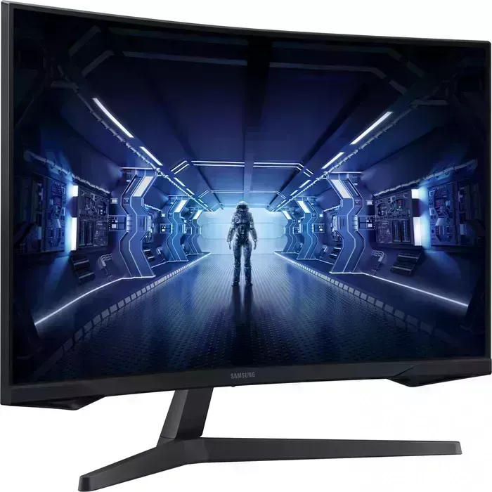 Монитор Samsung 32" Odyssey G5 C32G55TQBI черный VA 1ms 16:9 HDMI матовая 300:1 178гр/178гр 2560x1440 DP WQ 5.2кг (LC32G55TQBIXCI) G5 VA DP WQ