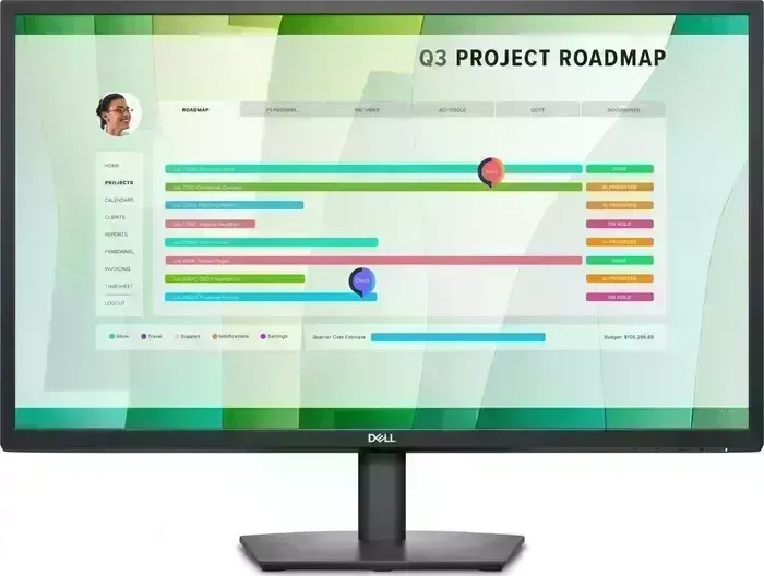 Монитор Dell 27" E2723HN черный VA 5ms 16:9 HDMI матовая 300cd 178гр/178гр 1920x1080 VGA FHD 4.86кг (2723-6822)