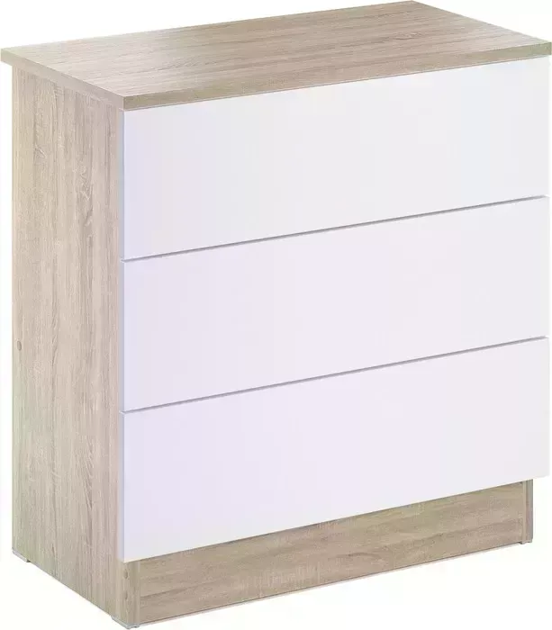 Комод Mebel Ars Уно (дуб сонома - белый)