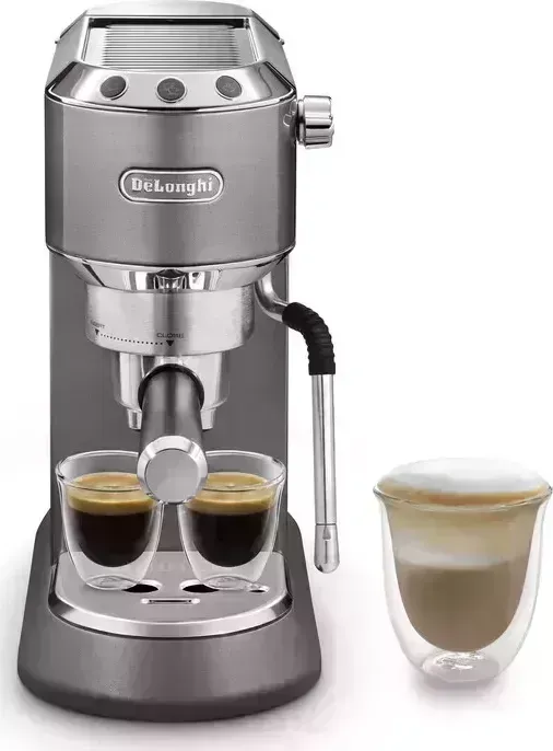 Кофеварка DE LONGHI эспрессо EC885.GY рожковая EC 885.GY Dedica Arte