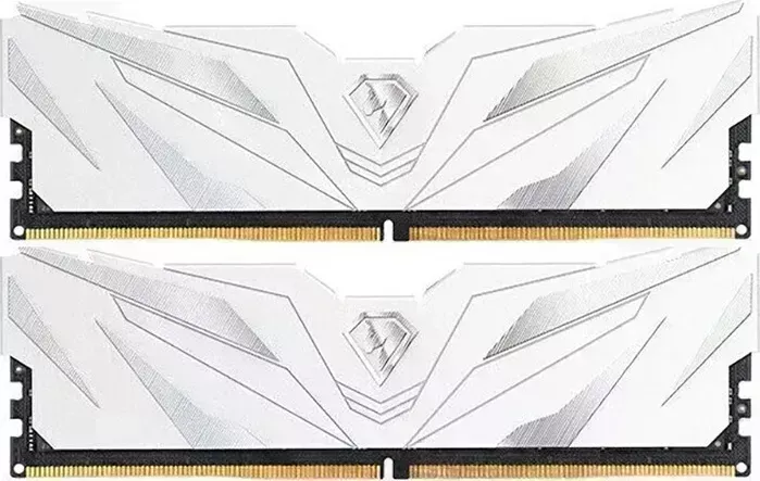Память оперативная NeTac Shadow II DDR4-3200 32GB (16GB x 2) C16 White, 16-20-20-40, 1.35V, XMP, Радиатор II x 2)