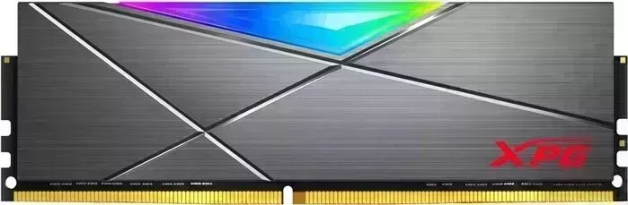 Память оперативная ADATA 32GB DDR4 UDIMM, XPG SPECTRIX D50, 3200MHz CL16-20-20, 1.4V, RGB, Серый Радиатор AX4U320032G16A-ST50