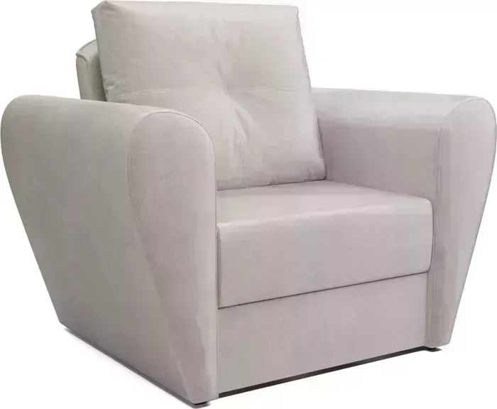 Кресло Mebel Ars null Квартет (бархат бежевый STAR VELVET 6 LIGHT Beige)