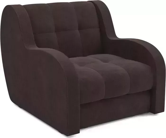 Кресло Mebel Ars Аккордеон Барон (кордрой коричневый)