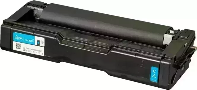 Картридж Sakura SPC252EC (407532) голубой, 4000 к.