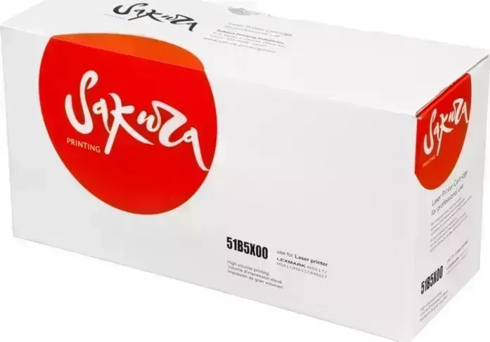 Картридж Sakura 51B5X00 черный, 20 000 к.