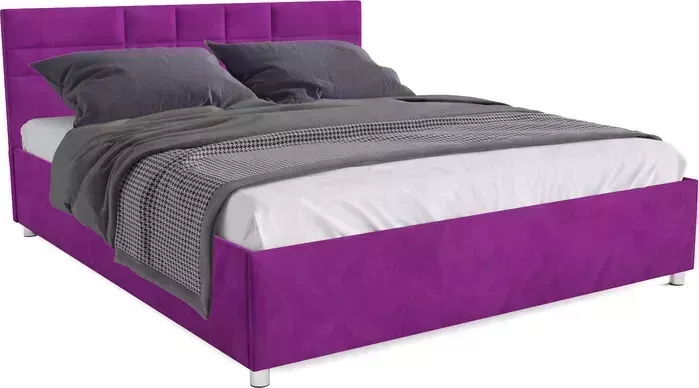 Кровать Mebel Ars Нью-Йорк 160 см (фиолет)