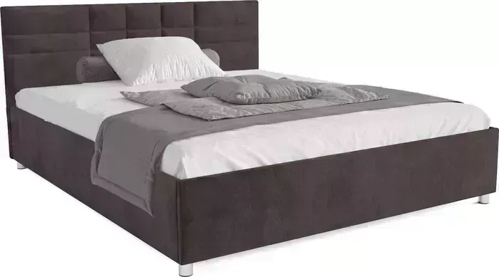 Кровать Mebel Ars Нью-Йорк 140 см (кордрой коричневый)