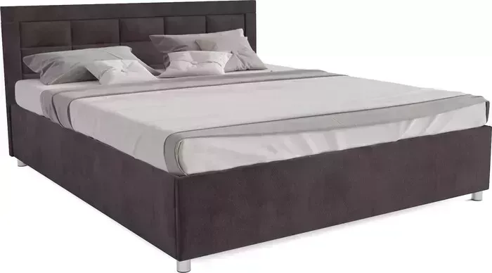 Кровать Mebel Ars Версаль 160 см (кордрой коричневый)
