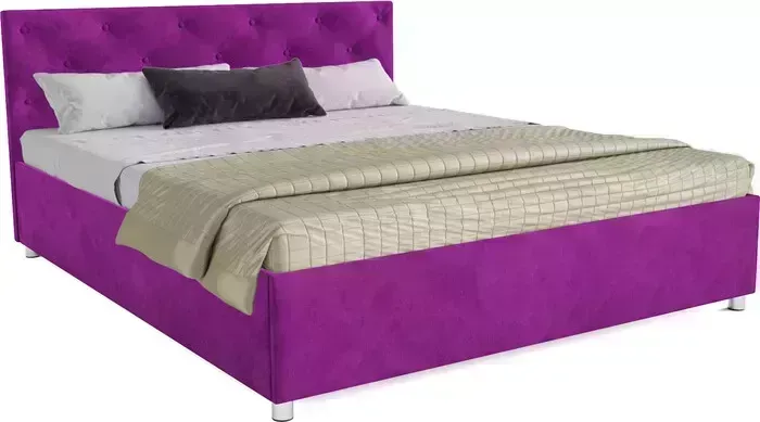 Кровать Mebel Ars Классик 160 см (фиолет)
