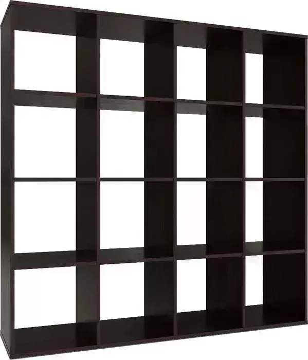 Стеллаж Mebel Ars Калакс 4х4 (венге цаво)