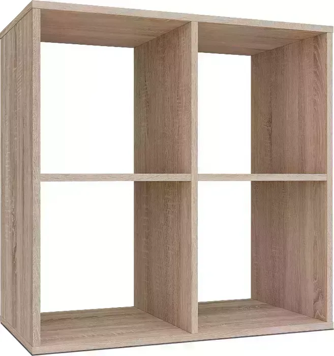 Стеллаж Mebel Ars Калакс 2х2 (дуб сонома)
