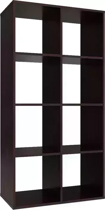 Стеллаж Mebel Ars Калакс 2х4 (венге цаво)