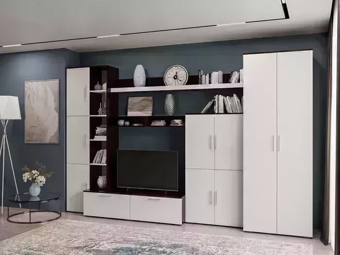 Гостиная Mebel Ars Мальта (венге цаво/белый)