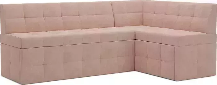 Кухонный диван Mebel Ars Атлантис правый угол (Кордрой бежевый) 190х84х120 см