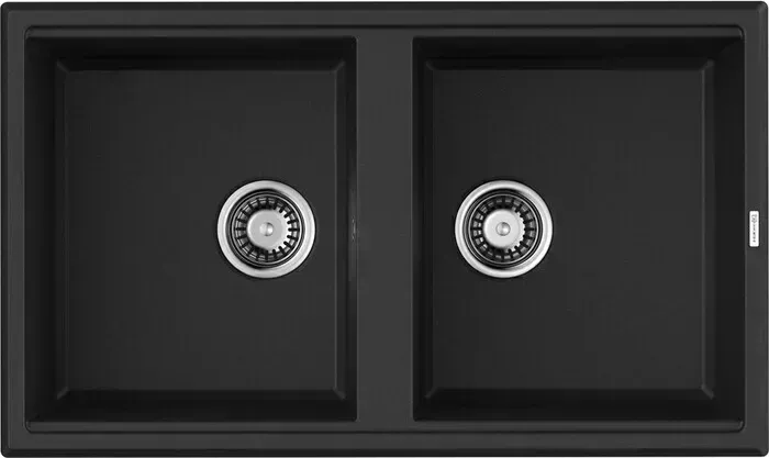 Мойка кухонная OMOIKIRI Tedori 86-2-BL черный (4993924)