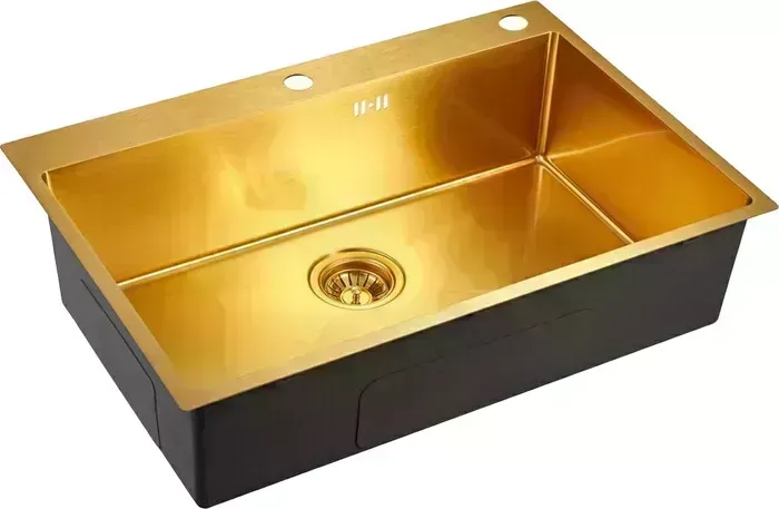 Мойка кухонная EMAR EMB-125A PVD Nano Golden