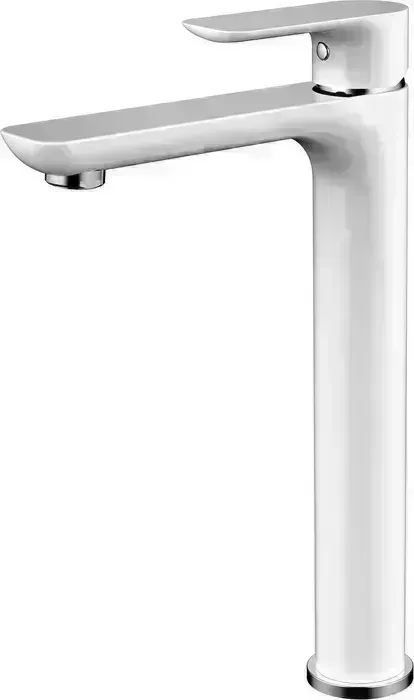 Смеситель для раковины Gappo G1048-2 хром белый (6959477697098)