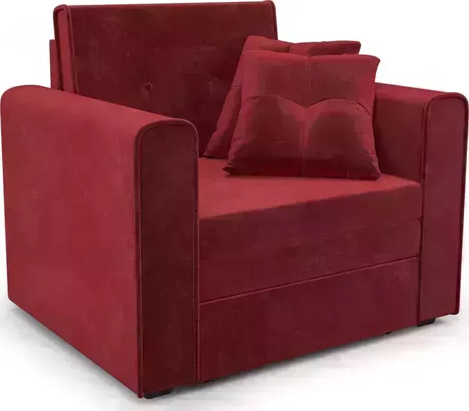 Кресло Mebel Ars null Санта (бархат красный STAR VELVET 3 DARK RED)