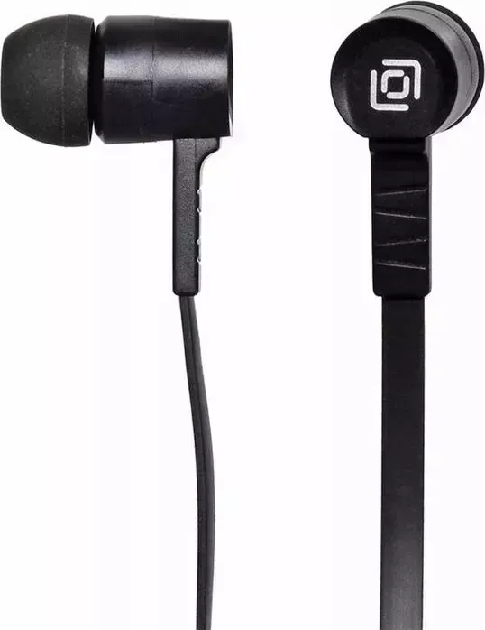 Гарнитура Oklick вкладыши HS-S-220 1.1м черный проводные в ушной раковине (D2B) (D2B)