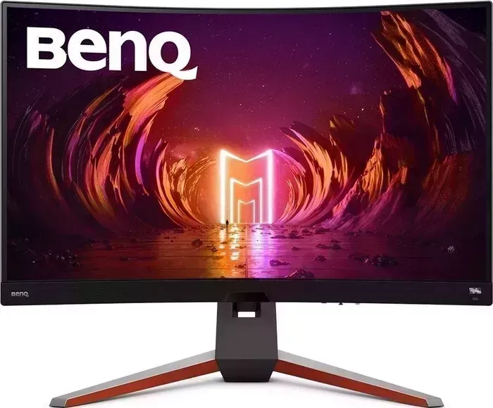 Монитор BenQ 31.5" EX3210R черный IPS 1ms 16:9 HDMI M/M матовая HAS Pivot 400cd 178гр/178гр 2560x1440 DP (1440p) USB (9H.LKALB.QBE)