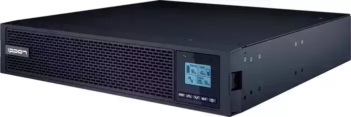 ИБП Ippon Источник бесперебойного питания Innova RT II 1500 1500Вт 1500ВА черный (1398360) RT II Вт ВА