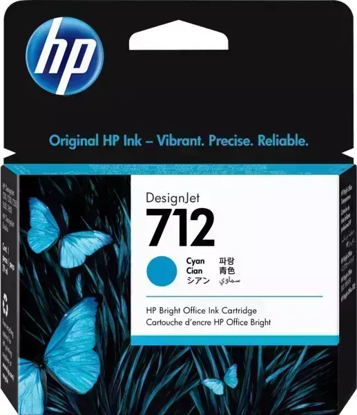 Картридж HP 712 29-ml Cyan DesignJet (3ED67A)