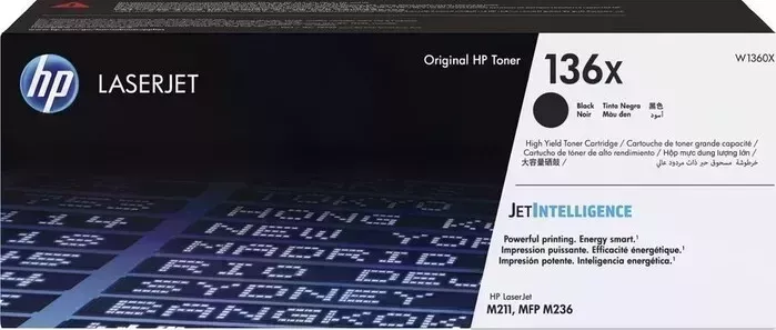 Тонер HP -картридж 136X Black Original (W1360X)