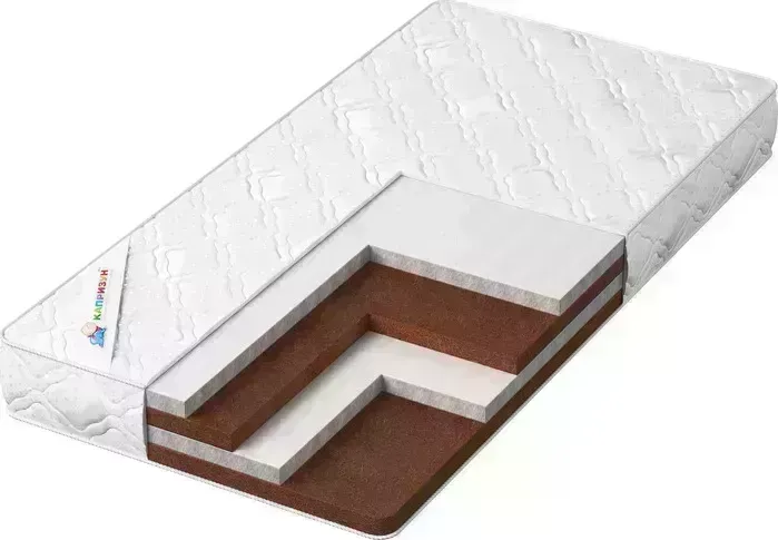 Мат гимнастический Капризун Матрас Джангл Хеппи 65x125