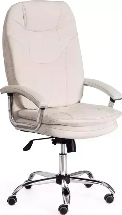 Кресло офисное TetChair SOFTY LUX кож/зам, белый, 36-01