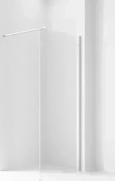 Боковая стенка Ambassador Elysium 80x200 прозрачная, хром (80CX)