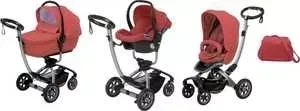Коляска 3 в 1 Foppapedretti 3 в 1 Myo Tronic Travel SimplyRed (KFMTTS-00269700365801)