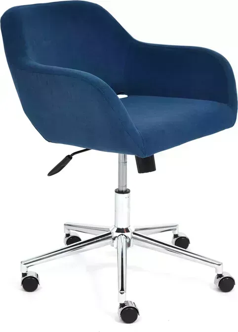 Кресло офисное TetChair Modena флок синий 32