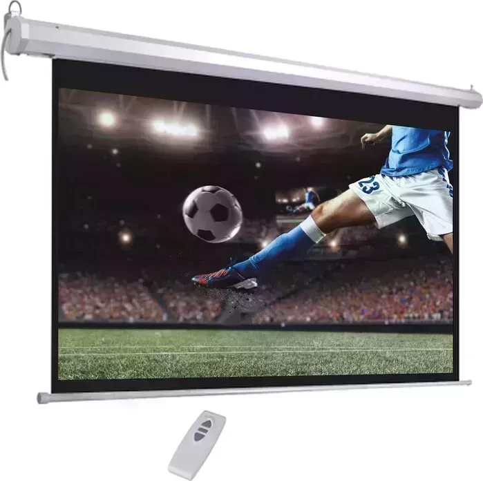 Экран для проектора Hiper 149x266 см SMR 16x9-120 16:9 настенно-потолочный рулонный (моторизованный привод)
