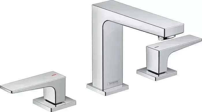 Смеситель для раковины Hansgrohe Metropol с донным клапаном Push-Open, хром (32514000)